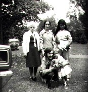 unknown (Maybe Ron s grandmother); Ruth Bennett McDougal Dorrough; Lourdes Lairopi Mettau Saures; Katherine (Kat) McDougal Wheeler McCandless; Alice Haydock Bennett